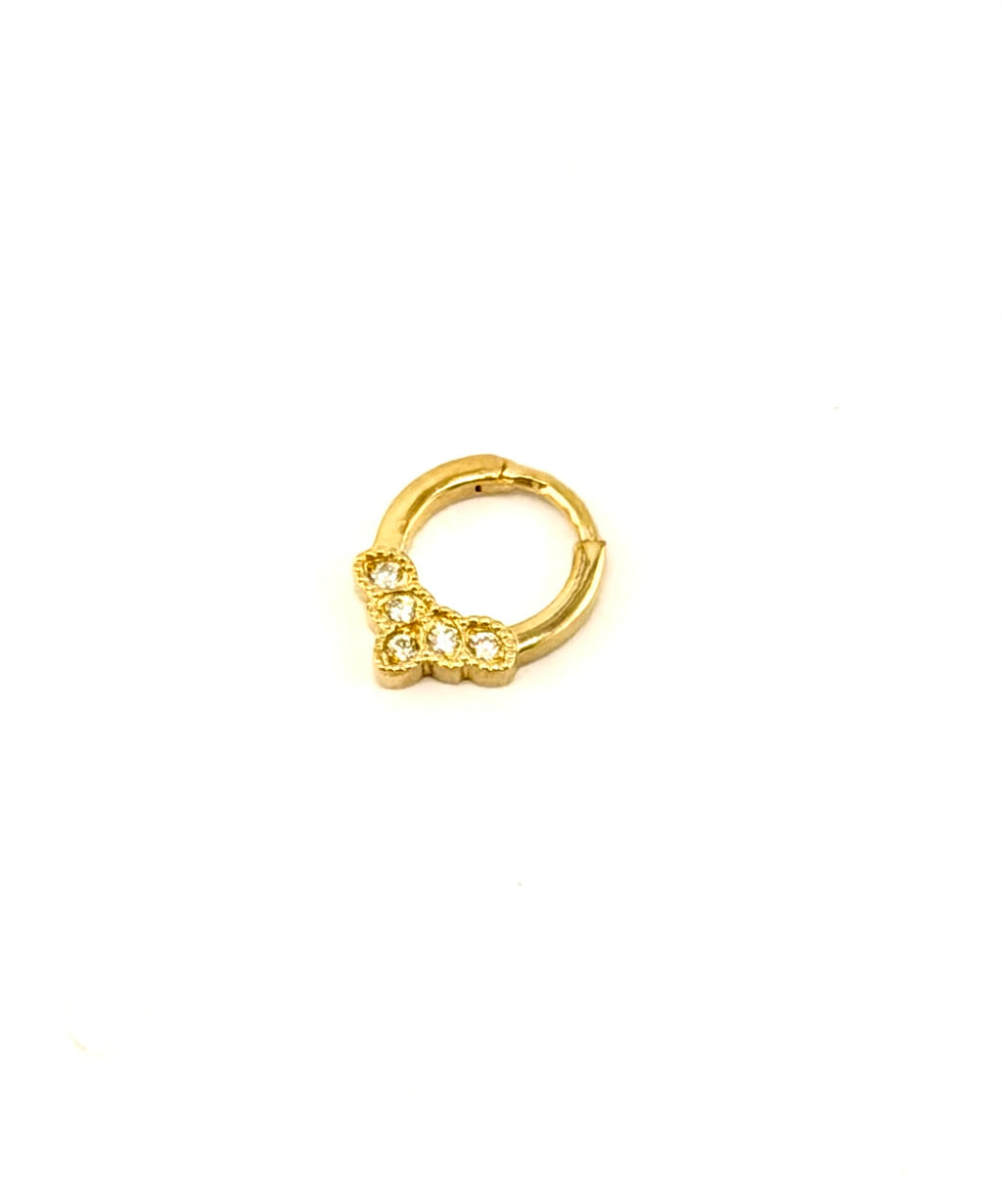 Nose Gold Piercing