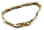 Gold and Diamonds Bracelet 14K-yellow Gold