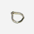 14K-W Cauge Piercing
