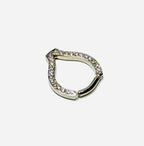 14K-W Cauge Piercing