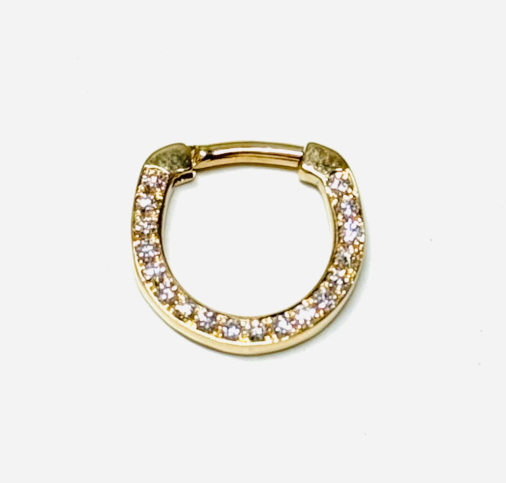 14K-Y Hinger Piercing