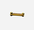 14K-Y Two beads Piercing