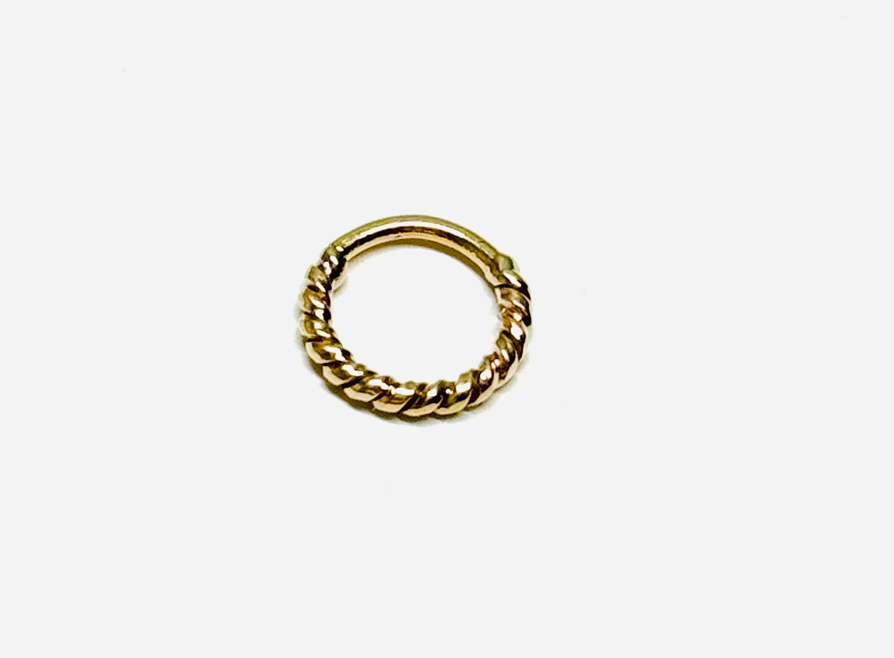14K-Y Seam Ring Tangled Piercing
